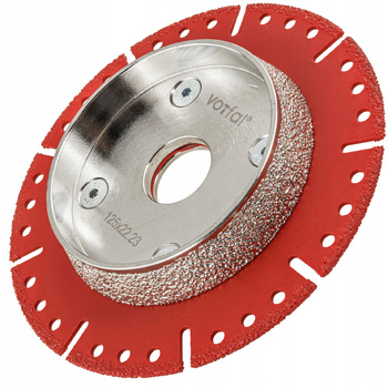 TARCZA TNĄCA DIAMENTOWA DO CIĘCIA I FAZOWANIA DO RUR PCV PRECYZJA 125 MM