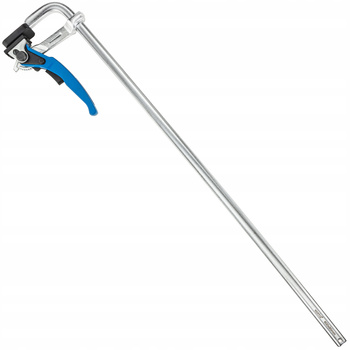 ŚCISK STOLARSKI DŹWIGOWY 600 X 80 MM SPAWALNICZY KUTY ZAPADKOWY ŚLUSARSKI