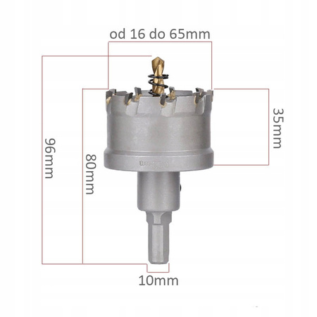 OTWORNICE WIDIOWE WIERTŁA KORONKI ZESTAW 10szt