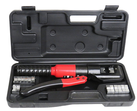 ZACISKARKA HYDRAULICZNA PRASKA DO KABLI, PRZEWODÓW, LIN, KOŃCÓWEK 4-70 mm²