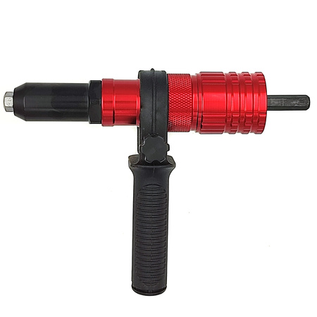 NITOWNICA DO NITÓW ZRYWALNYCH ADAPTER NA WKRĘTARKĘ Z RĄCZKĄ 2,4 - 4,8 mm