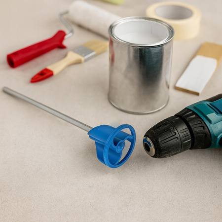 MIESZADŁO FARB KLEJÓW I LAKIERÓW ŻYWICY 80X415MM HEX MIESZALNIK MIESZARKA