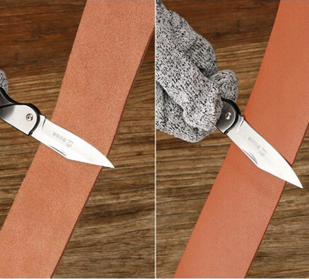 OSTRZAŁKA DO NOŻY KAMIEŃ WODNY OSEŁKA STALKA DO OSTRZENIA NOŻY KORUND