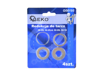 Redukcja do tarcz komplet zestaw 4 x 32mm-16mm