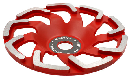 TARCZA DIAMENTOWA GARNKOWA FREZ DO SZLIFOWANIA BETONU 180 22,2mm RED
