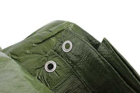 PLANDEKA 8x12 m GRUBA MOCNA DUŻA ZIELONA