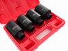 Nasadki udarowe 1/2" 12-kątne 34 36 38 41 mm komplet 4 szt CrMo
