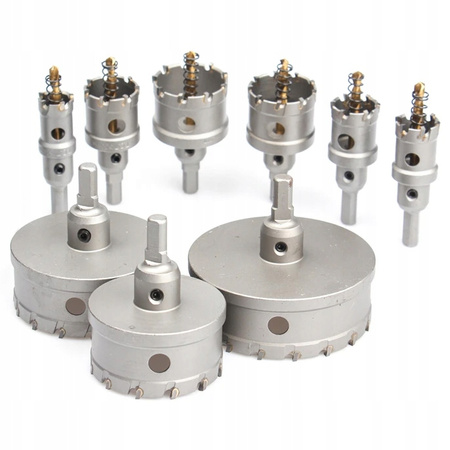 OTWORNICE WIDIOWE WIERTŁA KORONKI ZESTAW 10szt