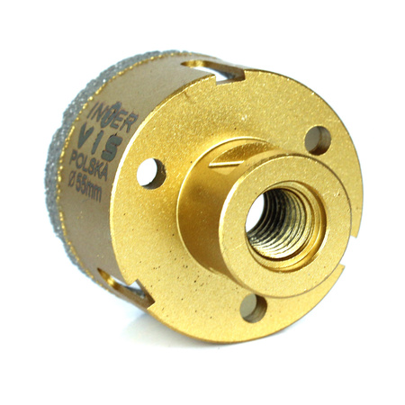 Otwornica diamentowa do ceramiki, kamienia, gresu, glazury 55 mm M14