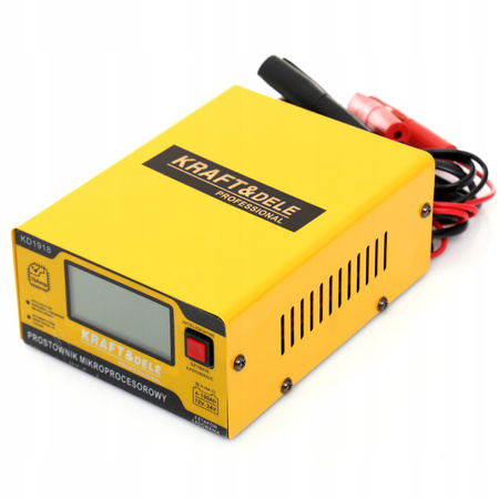 Mikroprocesorowy prostownik 6V 24V akumulatorowy
