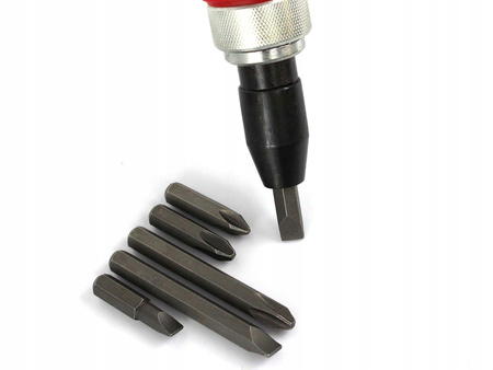 WKRĘTAK UDAROWY POBIJANIAWYKRĘTAK ŚRUBOKRĘT + BITY