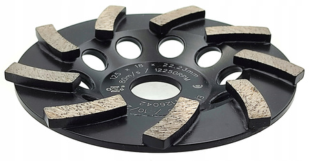 OSBORN DRONCO DST Speed TARCZA DIAMENTOWA GARNKOWA SEGMENTOWA 125x18x22,23