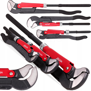 SZCZYPCE NASTAWNE DO RUR 3 szt. 175/240/300 mm