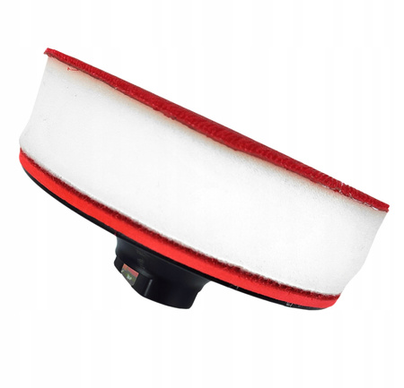 GĄBKA PRZEJŚCIOWA AMORTYZUJĄCA POLERSKA PAD POLERSKI NA RZEP POLERKĘ 125MM