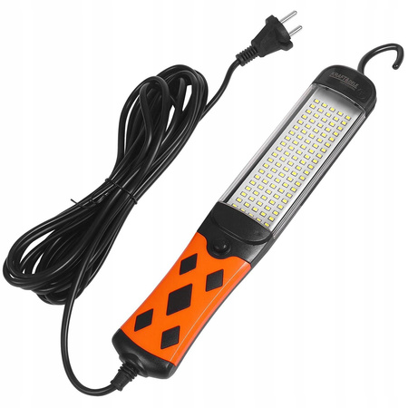 Latarka warsztatowa LED 20W - 100 diod, hak, magnes, 5m