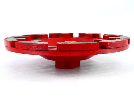 TARCZA DIAMENTOWA GARNKOWA FREZ DO SZLIFOWANIA BETONU 125 MM M14 SEGMENT T