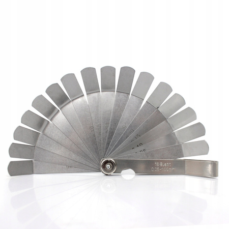 SZCZELINOMIERZ LISTKOWY GIĘTY DO SZCZELIN 0,05-1,0