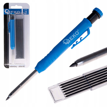 OŁÓWEK AUTOMATYCZNY PRECYZYJNY STOLARSKI KREŚLARSKI TECHNICZNY WKŁADY 150MM