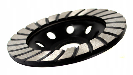 TARCZA GARNKOWA DO SZLIFOWANIA BETONU 125 TURBO