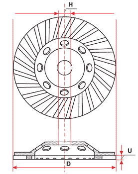 TARCZA DIAMENT GARNKOWA 180/22,2 TURBO FALONTECH
