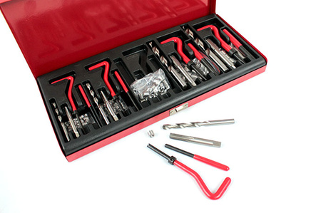 ZESTAW DO NAPRAWY GWINTÓW GWINTU NARZYNKI 131el