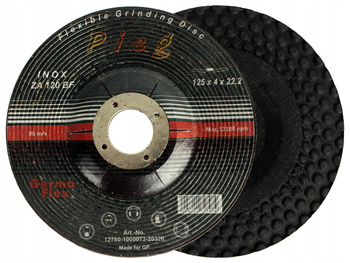 ŚCIERNICA ELASTYCZNA PIEG TARCZA 125x4 mm gr 120