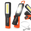 Latarka warsztatowa Lampka LED USB-C Akumulator Magnes Haczyk