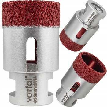 OTWORNICA WIERTŁO DIAMENTOWE KORONKA 35 MM M14 DO GRESU PŁYTEK CERAMIKI PRO