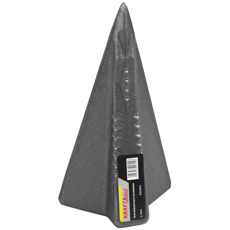 KLIN DO ROZŁUPYWANIA ŁUPANIA DREWNA DRZEWA OPAŁU STALOWY KOŁEK 2,3 KG