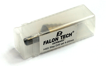 WIERTŁO STOPNIOWE STOŻKOWE 4-20 mm HSS+TYTAN PROFI