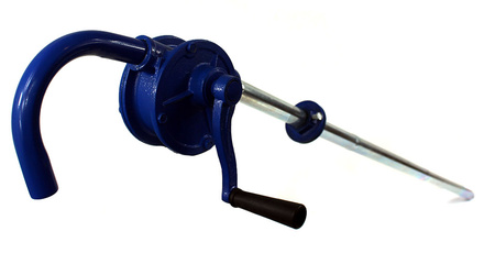 POMPA DO PALIWA ROPY OLEJU ROTACYJNA NA KORBĘ +WĄŻ