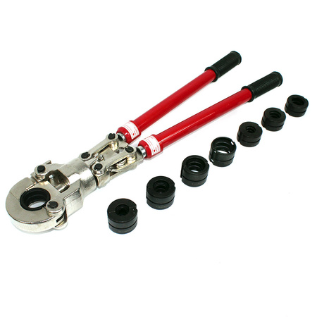 PRASKA PRASA ZACISKARKA DO RUR PEX MATRYCE 16-32mm