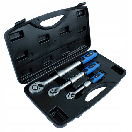ZESTAW KLUCZY GRZECHOTKA TELESKOPOWA 1/4 3/8 1/2