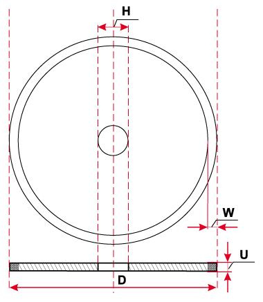 PROF. TARCZA DIAMENTOWA 200 x 25.4x1.6 RAPID LASER