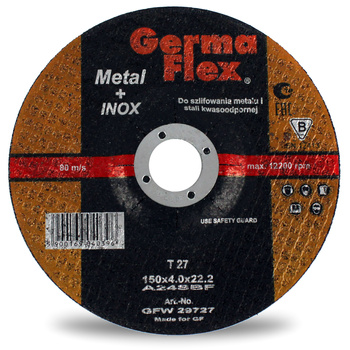 TARCZA DO CIĘCIA METALU STALI 150 x 22,2 x 4,0 PREMIUM