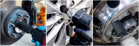 NASADKA UDAROWA KLUCZ 1/2" 30 MM 12-KĄTNA CR-MO DO PIAST PÓŁOSI VW BMW OPEL