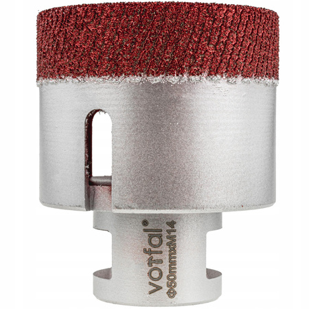 OTWORNICA WIERTŁO DIAMENTOWE KORONKA 50 MM M14 DO GRESU PŁYTEK CERAMIKI PRO