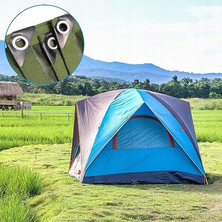 ZESTAW OCZKA DZIURKACZ 10MM NAPY PLANDEKI 100 SZT.