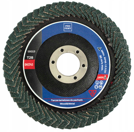 TARCZA LISTKOWA LAMELKOWA SPOIN PACHWINOWYCH gr 40