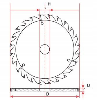 TARCZA PIŁA DO DREWNA WIDIA FT 205/32 T60