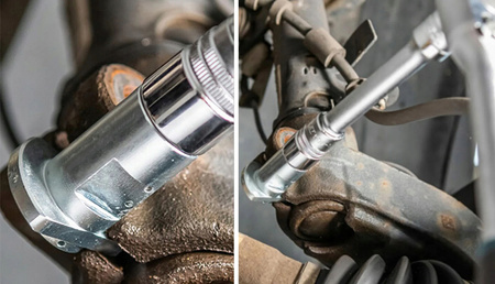 SEPARATOR NARZĘDZIE DO DEMONTAŻU ZAWIESZENIA ROZPIERACZ ZWROTNICY WAHACZA