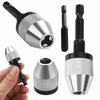 UCHWYT WIERTARSKI SAMOZACISKOWY 0,3-6,5MM ADAPTER HEX wkrętarka