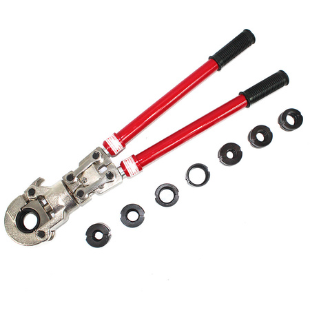 PRASKA PRASA ZACISKARKA DO RUR PEX MATRYCE 16-32mm