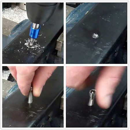 WIERTŁA GWINTUJĄCE HSS M3 - M10 GWINTOWNIKI 6 EL.