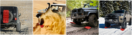 TRAPY ASEKURACYJNE ŚNIEGOWE PIASKOWE BŁOTNE HOALTE 10T OFF-ROAD 4X4 NAJAZDY