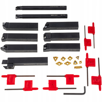 ZESTAW NOŻY TOKARSKICH SKŁADANYCH NÓŻ TOKARSKI 16 X 16 MM + 12x12MM /27