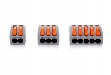 ZESTAW SZYBKOZŁĄCZKA NA DRUT LINĘ LINKA 60 SZTUK