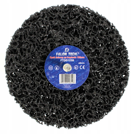 ŚCIERNICA Z WŁÓKNINY TWARDEJ NA TRZPIENIU 125 x 6