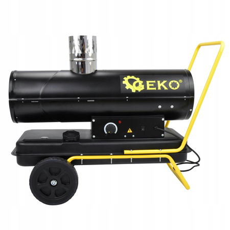 NAGRZEWNICA OLEJOWA DMUCHAWA SPALINOWA 25KW KOMIN