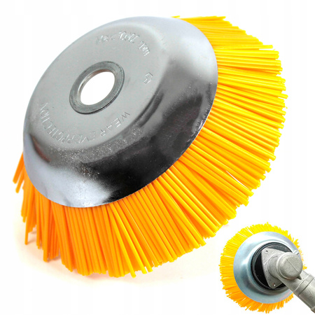SZCZOTKA TARCZA DO KOSY NYLONOWA DO CZYSZCZENIA